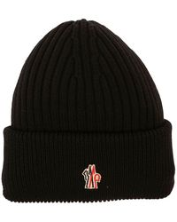 Moncler - Berretto Con Ricamo - Lyst