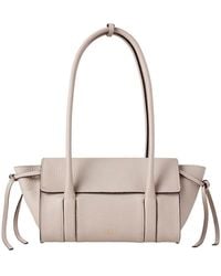 Mulberry - 'Mini Bayswater' Shoulder Bag With Laminated Logo - Lyst