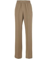 Golden Goose - Brittany' Pants With Logo Charm Detail - Lyst