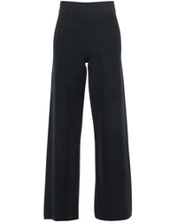 Max Mara - 'Marzia' Palazzo Pants With Elastic Waist And Wid - Lyst