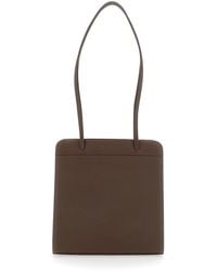 Faune - Borsa A Spalla 'Lisse' Con Due Manici Superiori E Design Squadrat - Lyst