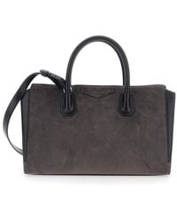 Givenchy - 'Catchall Antigona Small' Handbag With Logo Lettering On The Front - Lyst