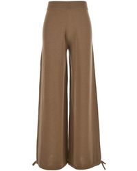Max Mara - 'Nigeria' Pants With Elastic Waist And Wide Leg - Lyst