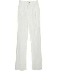 Polo Ralph Lauren - Trousers With Front Pleats - Lyst