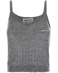 ShuShu/Tong - Top Brushed Mohair And Wool Blend Nylon - Lyst