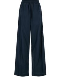 Gucci - Pants With Elasticized Waist And Web Ribbon On The Side - Lyst