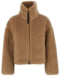 Pinko - Campsis Caban Aspen Aspetto Shearling Spalmato - Lyst