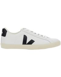 Veja - Sneaker 'Esplar' Con Tallone A Contrasto Con Logo Lettering E Pat - Lyst