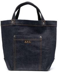 A.P.C. - Tote Thais Mini Bag - Lyst