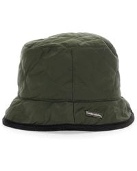 Barbour - Reversible Quilted Hat With Pockets And Decorative Patches - Lyst