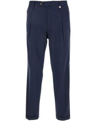 Myths - Pantalone Con Pences E Orlo Con Risvolto - Lyst