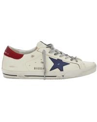 Golden Goose - Sneaker' Superstar' Low Top Con Patch A Stella Sul Lato E - Lyst