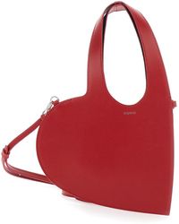 Coperni - Borsa A Tracolla 'Baby Heart' A Forma Di Cuore Con Tracolla Re - Lyst