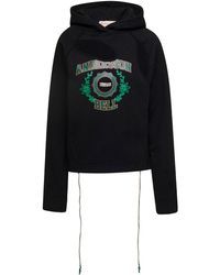 ANDERSSON BELL - Hoodie With Cut-Out Detail And Logo On The Front - Lyst