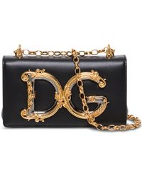 Dolce & Gabbana MINI BAG DG GIRL BAROCCO - Nero