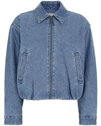 MICHAEL Michael Kors - Jacket Classic Collar Cotton - Lyst