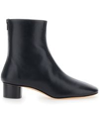 Le Monde Beryl - 'Carole' Ankle Boots With Medium Block Heel - Lyst