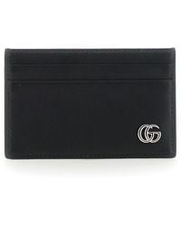 Gucci - Gg Marmont Card Case With Money Clip - Lyst