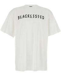 44 Label Group - Crew Neck T-Shirt With Logo On The Front And Maxi - Lyst