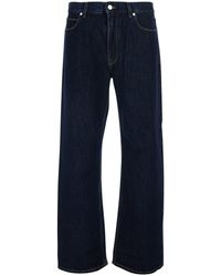 Fendi - Jeans With Logo Patch On The Back - Lyst