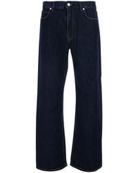 Fendi - Jeans With Logo Patch On The Back - Lyst