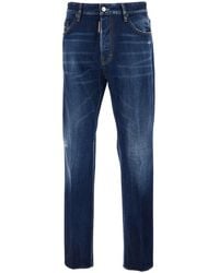 DSquared² - '642' Jeans With Logo Patch On The Rear - Lyst
