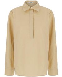 The Row - Margan Cotton Polo Shirt - Lyst