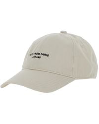 Drole de Monsieur - Baseball Cap With Slogan Print On The Front In - Lyst