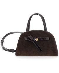 Tory Burch - Tote Bag Romy Leather Calf - Lyst
