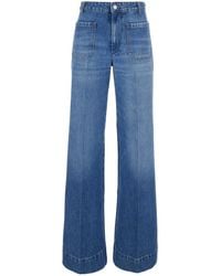 Victoria Beckham - Jeans Alina Cotton - Lyst