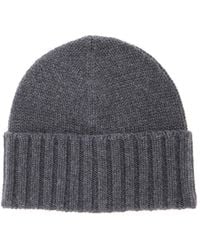 Kangra - Cashmere Beanie With And - Lyst