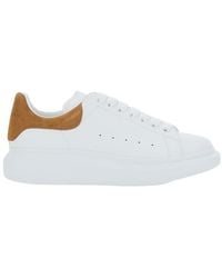 McQueen - Low Top Sneakers With Logo Lettering On Tongue And Heel - Lyst