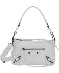 Balenciaga - 'Le City Moto' Mini Shoulder Bag With Adjustable And Removable Strap - Lyst
