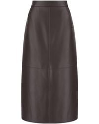 Max Mara - 'S Maxmara 'Nordica' Skirt With Hidden Zip Closure - Lyst