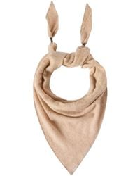 Brunello Cucinelli - Rectangular Scarf With Monili Details - Lyst