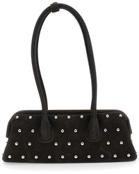 OSOI - 'Boat Wide Mini' Shoulder Bag With Round Handles And Beaded - Lyst