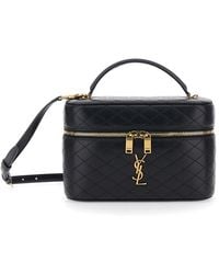 Saint Laurent - 'Gaby' Crossbody Bag With Cassandre Plaque On The - Lyst