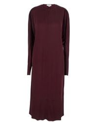 Stella McCartney - Round Neck Midi Dress - Lyst