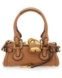 Chloé - Chloã 'Paddington' Handbag With Two Top Handles And Padlock On The Front - Lyst