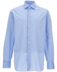 GAUDENZI - Shirt With Button Fastening - Lyst