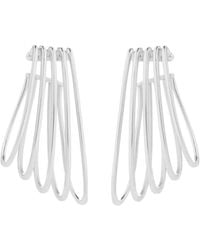 FEDERICA TOSI - Colored Earrings With Five-Ring Design - Lyst