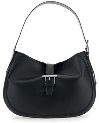 McQueen - Shoulder Bag With Adjustable Shoulder Strap And T Buckle Closure On The Front - Lyst
