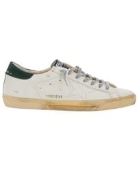 Golden Goose - 'Superstar' Low Top Sneakers With Contrasting Heel And Logo Patch On The Tongue - Lyst