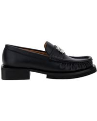 Ganni - 'Butterfly' Loafers With Logo Detail - Lyst