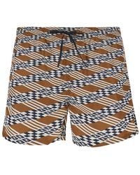 Fendi - Nylon Swim Shorts - Lyst
