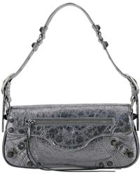 Balenciaga - 'Le Cagole S' Shoulder Bag With Front Flap - Lyst