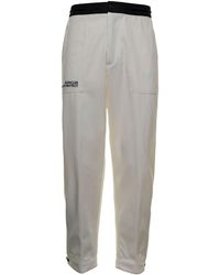 Moncler - Born To Protect Cotton Pant - Lyst
