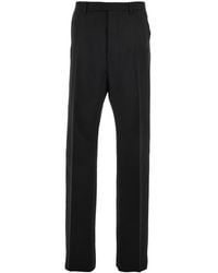 Rick Owens - 'Geth' Tailored Trousers With Belt Loops - Lyst