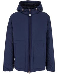 Moncler Genius - 'Caracara' Jacket With Drawstring Hood And Logo Pa - Lyst