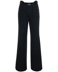Jean Paul Gaultier - Wavy Waist Trousers Tech Fabric Polyamide - Lyst